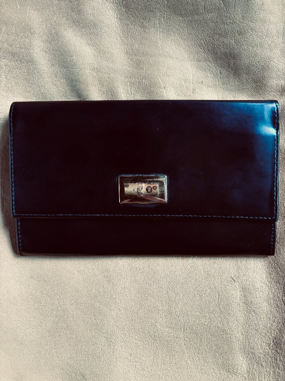 Black Pola Clutch Purse